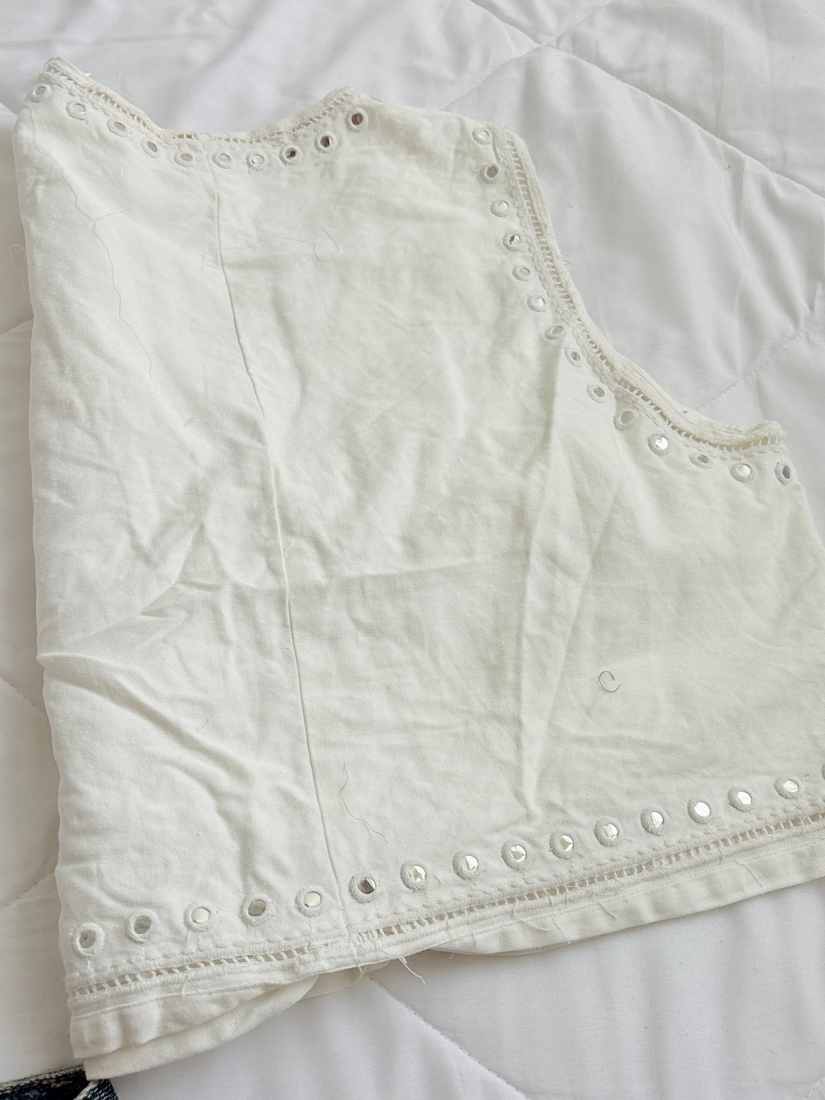 Mirrored vest