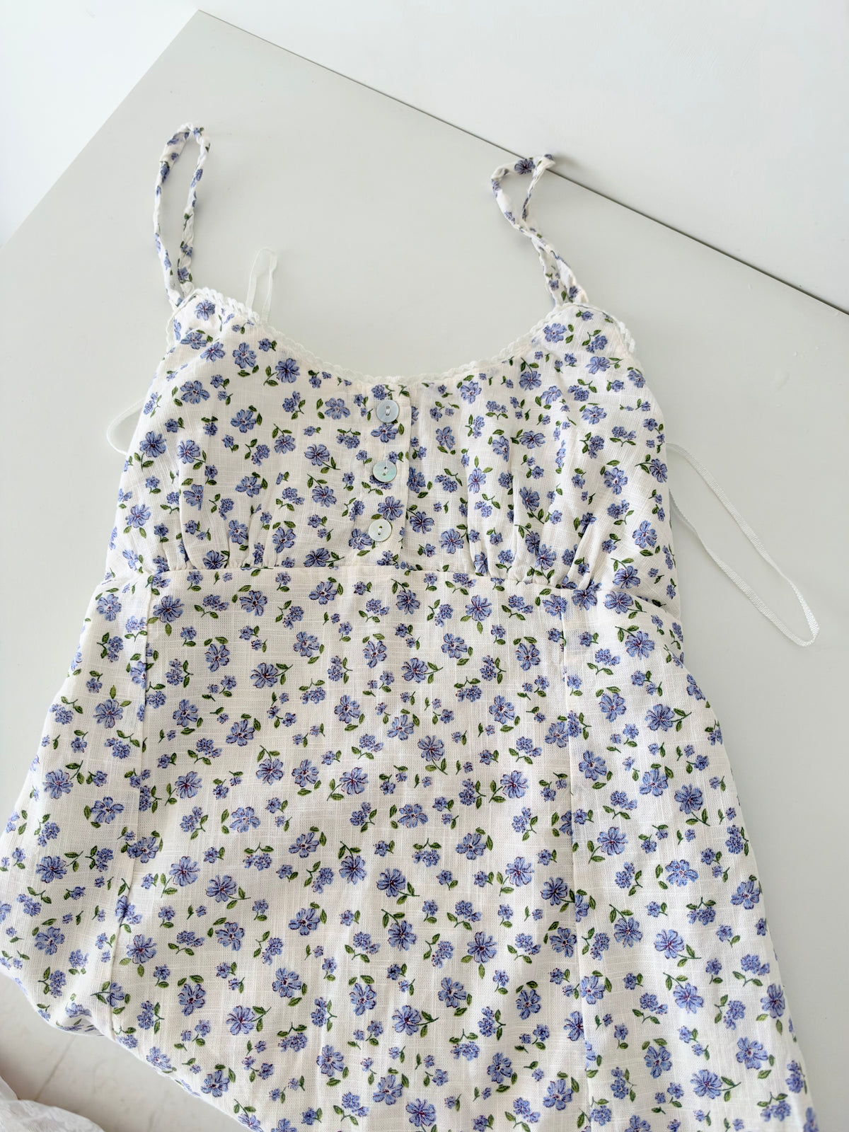 Lavender floral dress