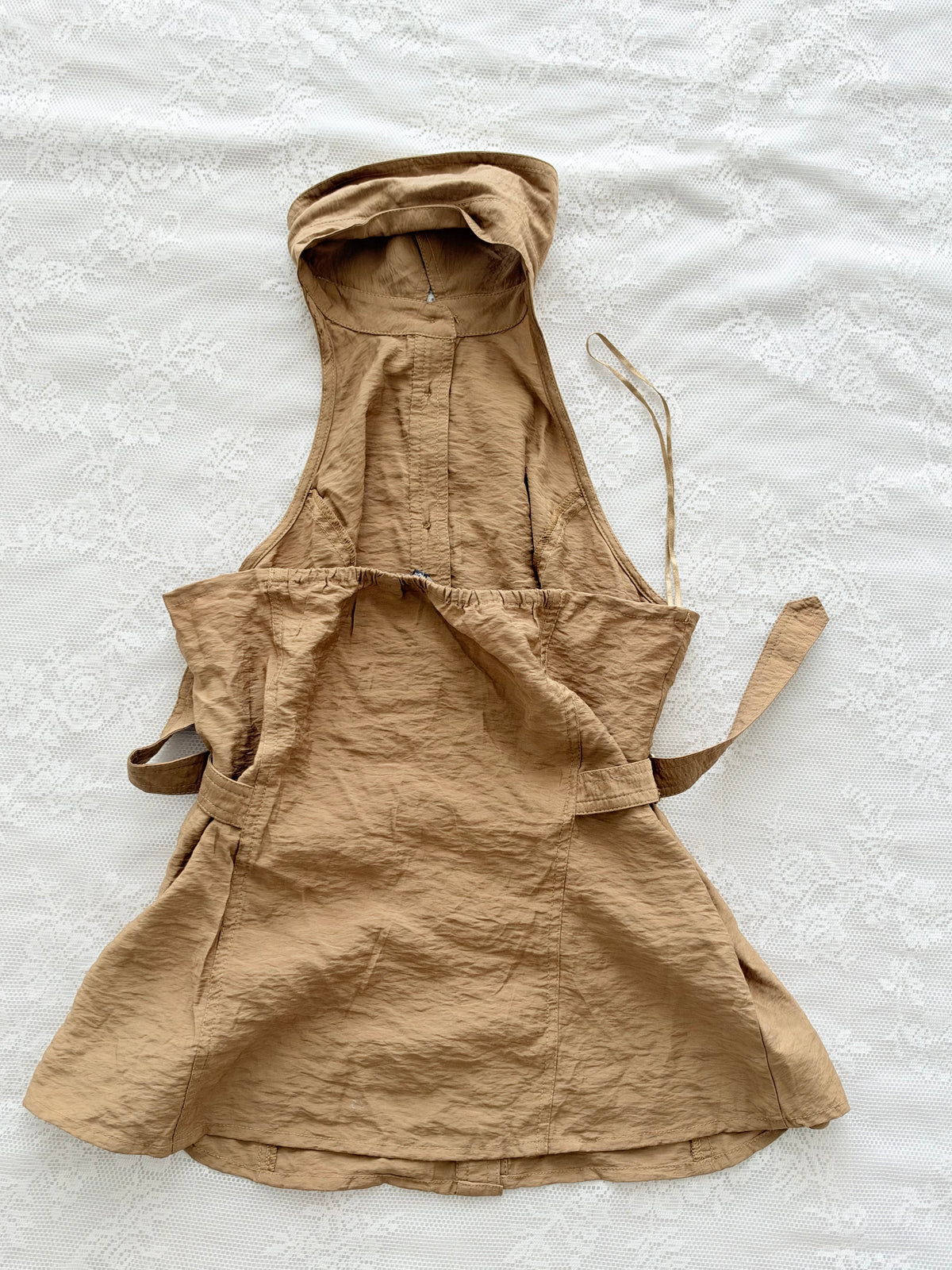 Tan halter top