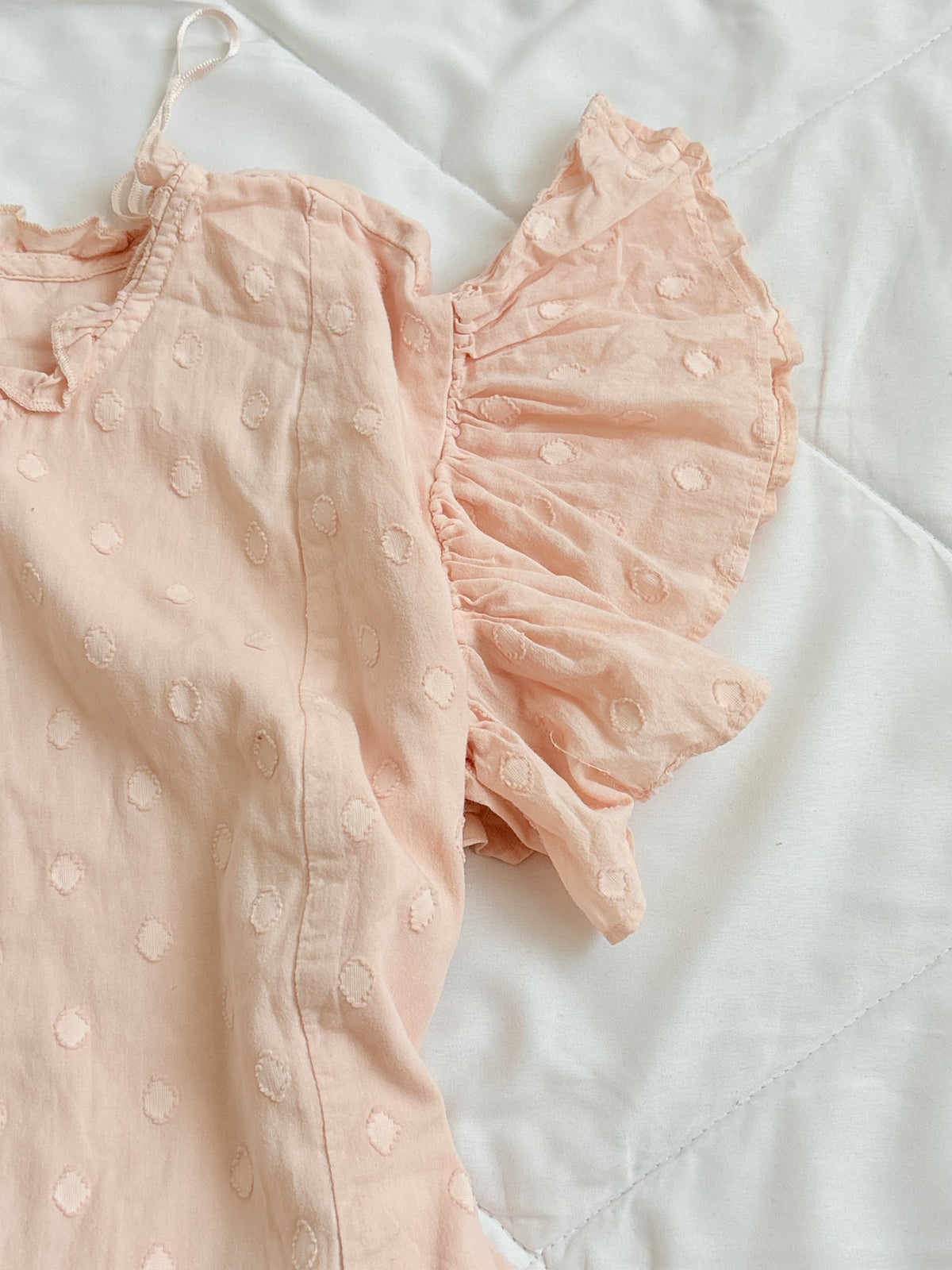 Pink a line top
