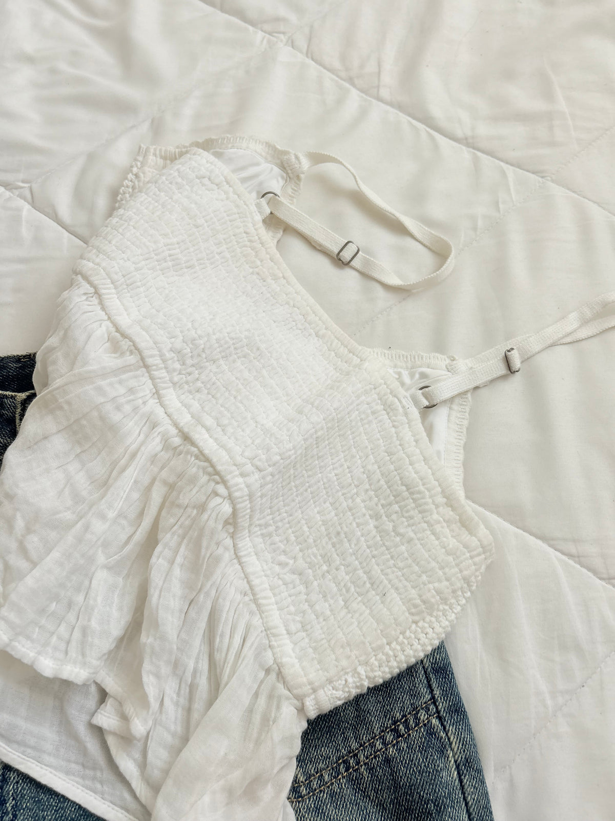Hollister crochet top