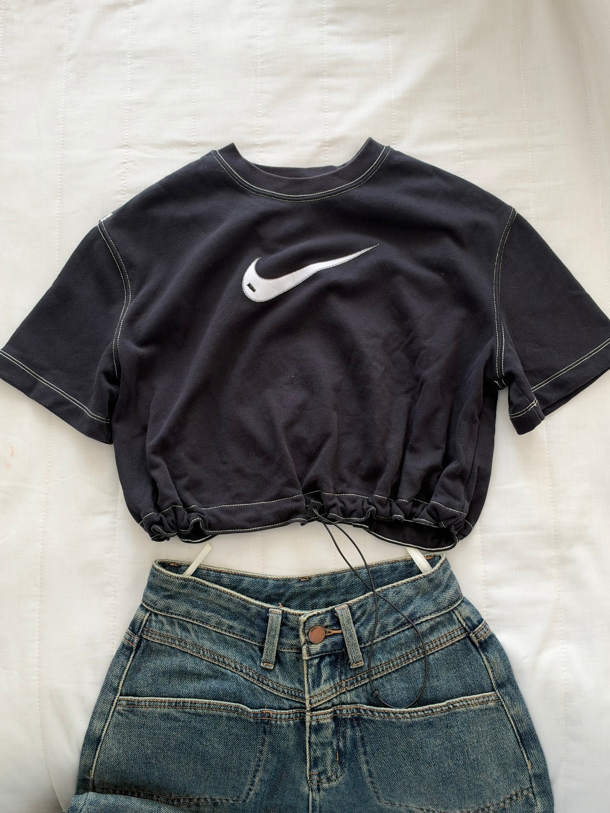 Navy tee