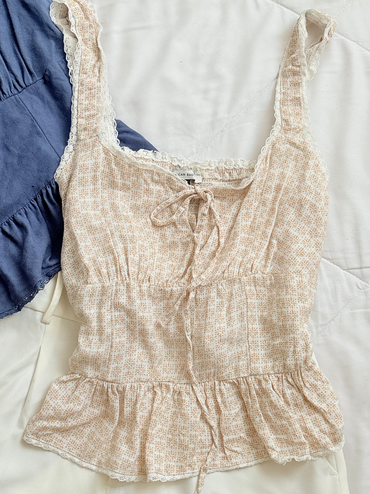 Babydoll tie tops