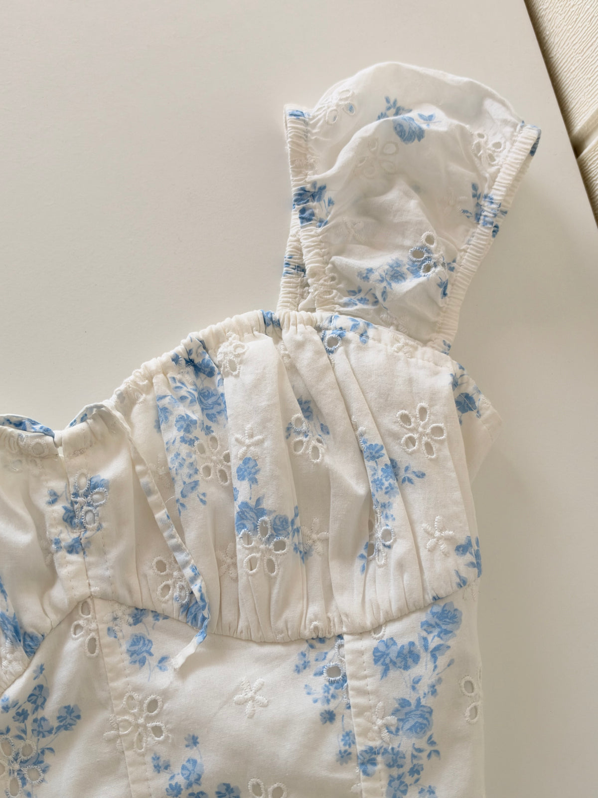 Hollister eyelet top