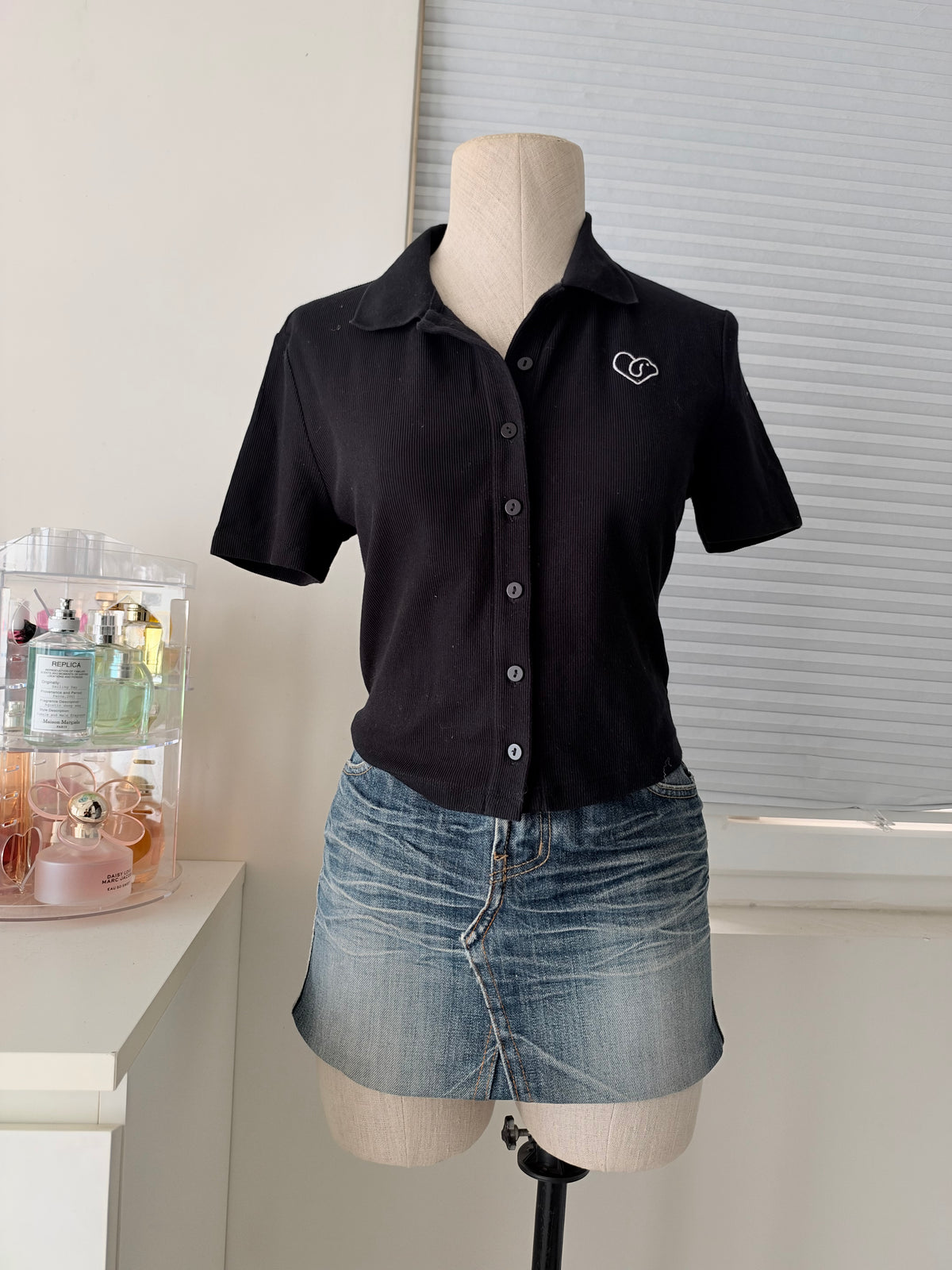 Buttoned tee