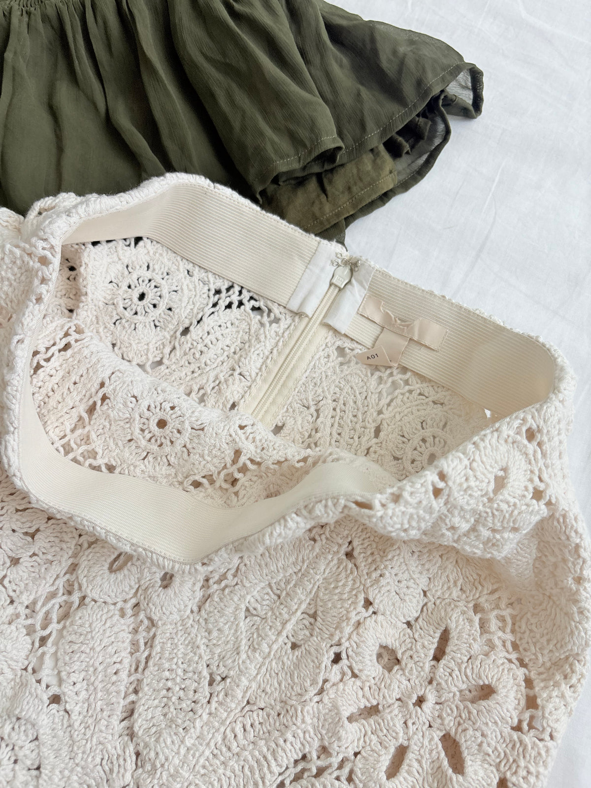 Crochet skirt