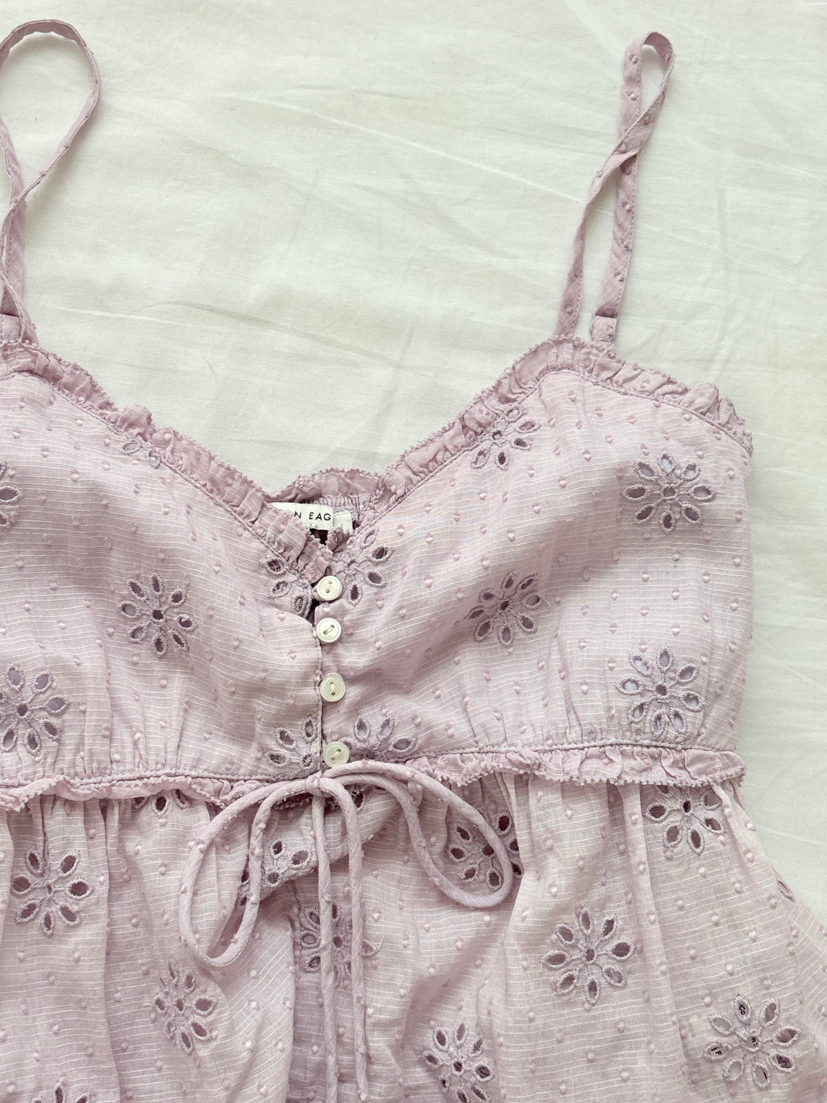 Lavender eyelet
