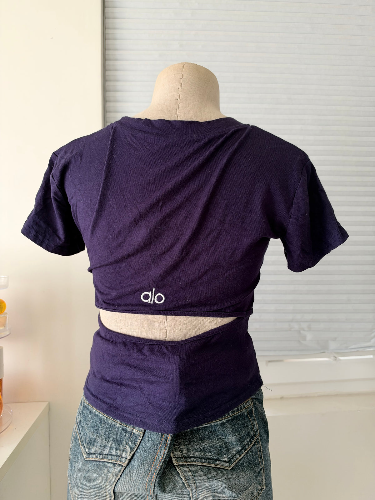 Navy Alo tee