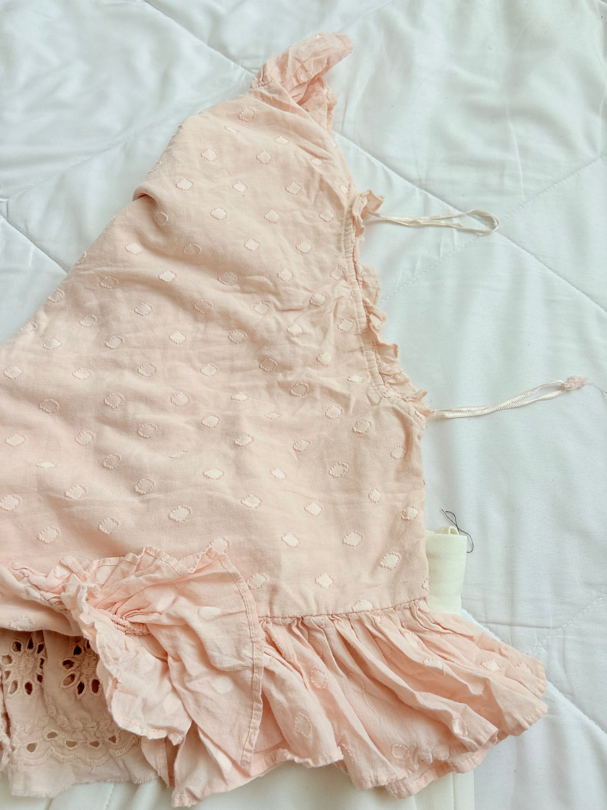 Pink a line top