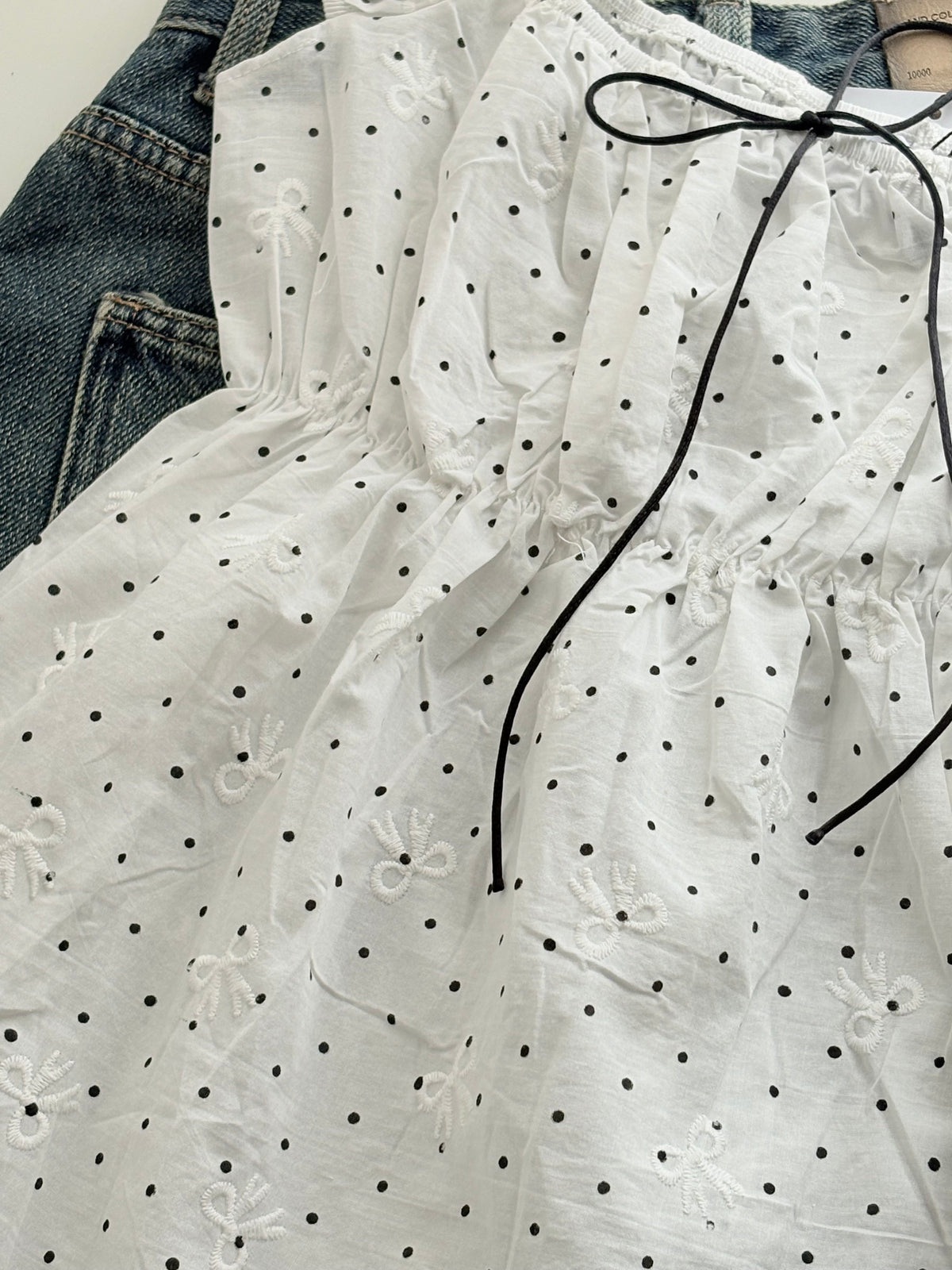 Sasha polka top