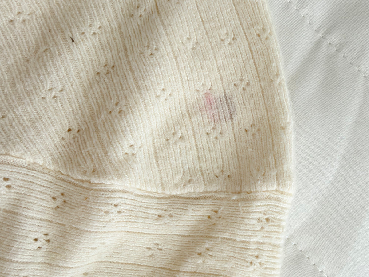 Cream lace top
