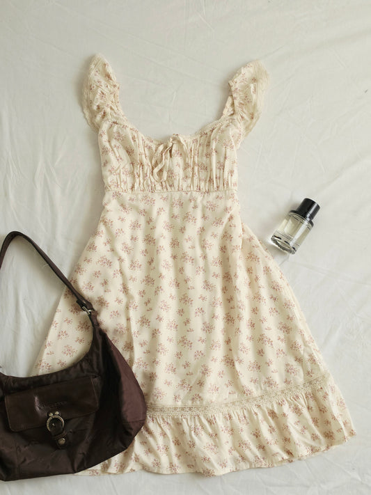 Hollister floral babydoll dress