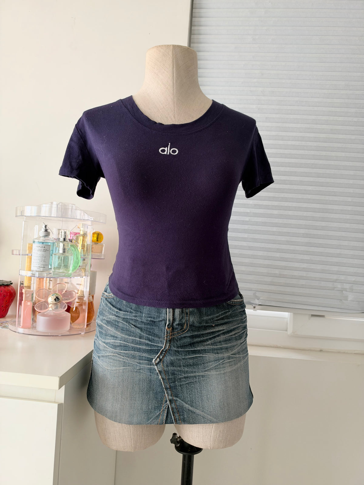 Navy Alo tee