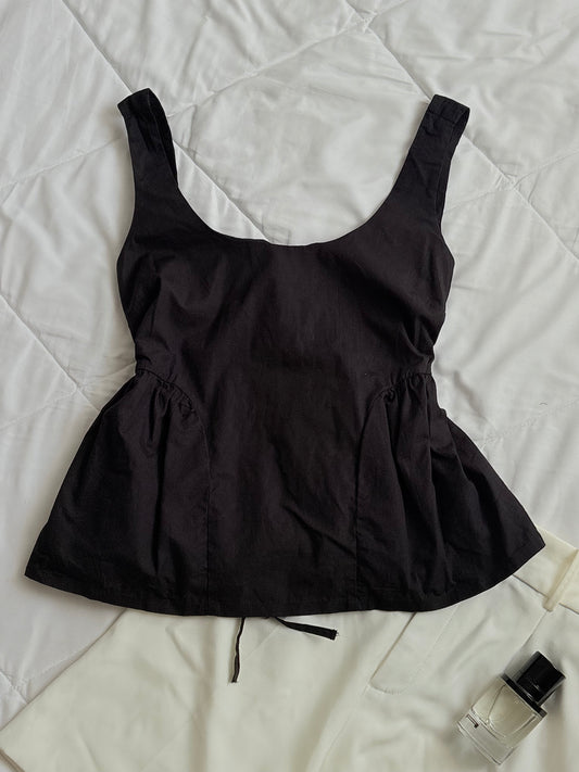 Black cotton top