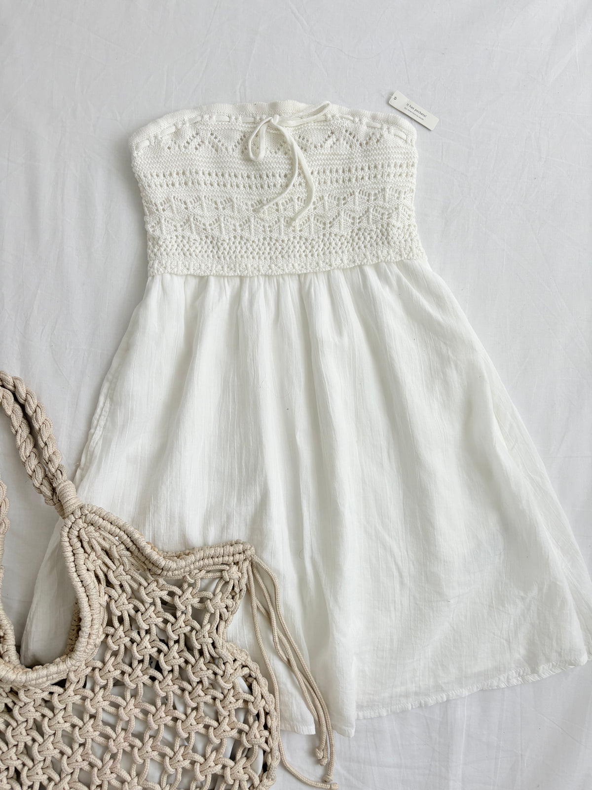 Hollister crochet dress