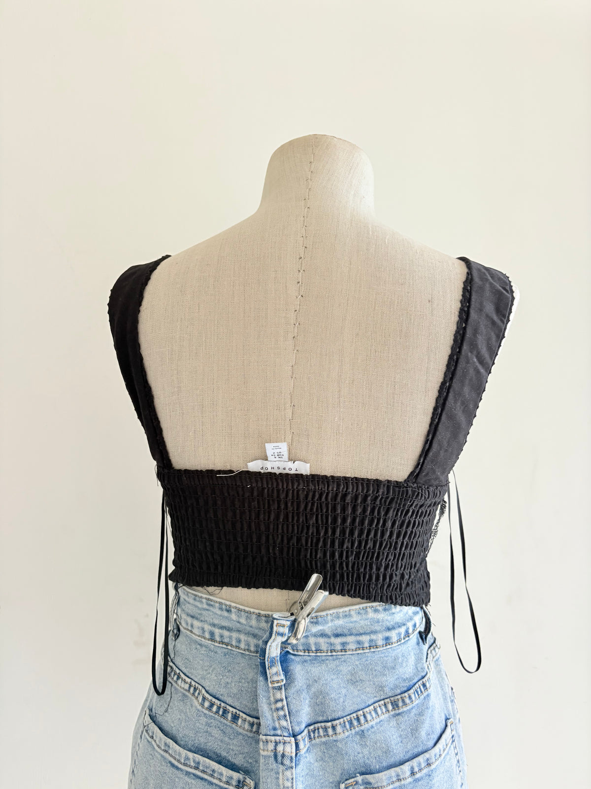 Black cottage top