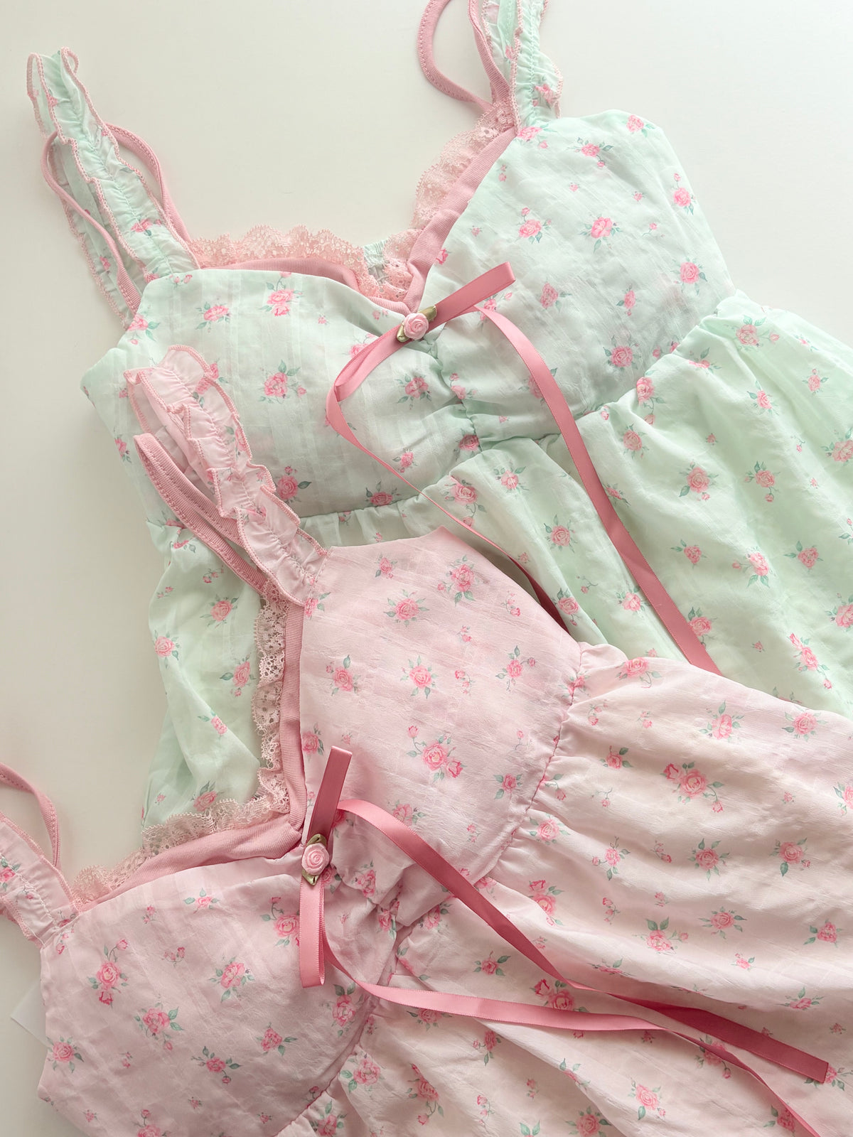 Lily floral pastel top