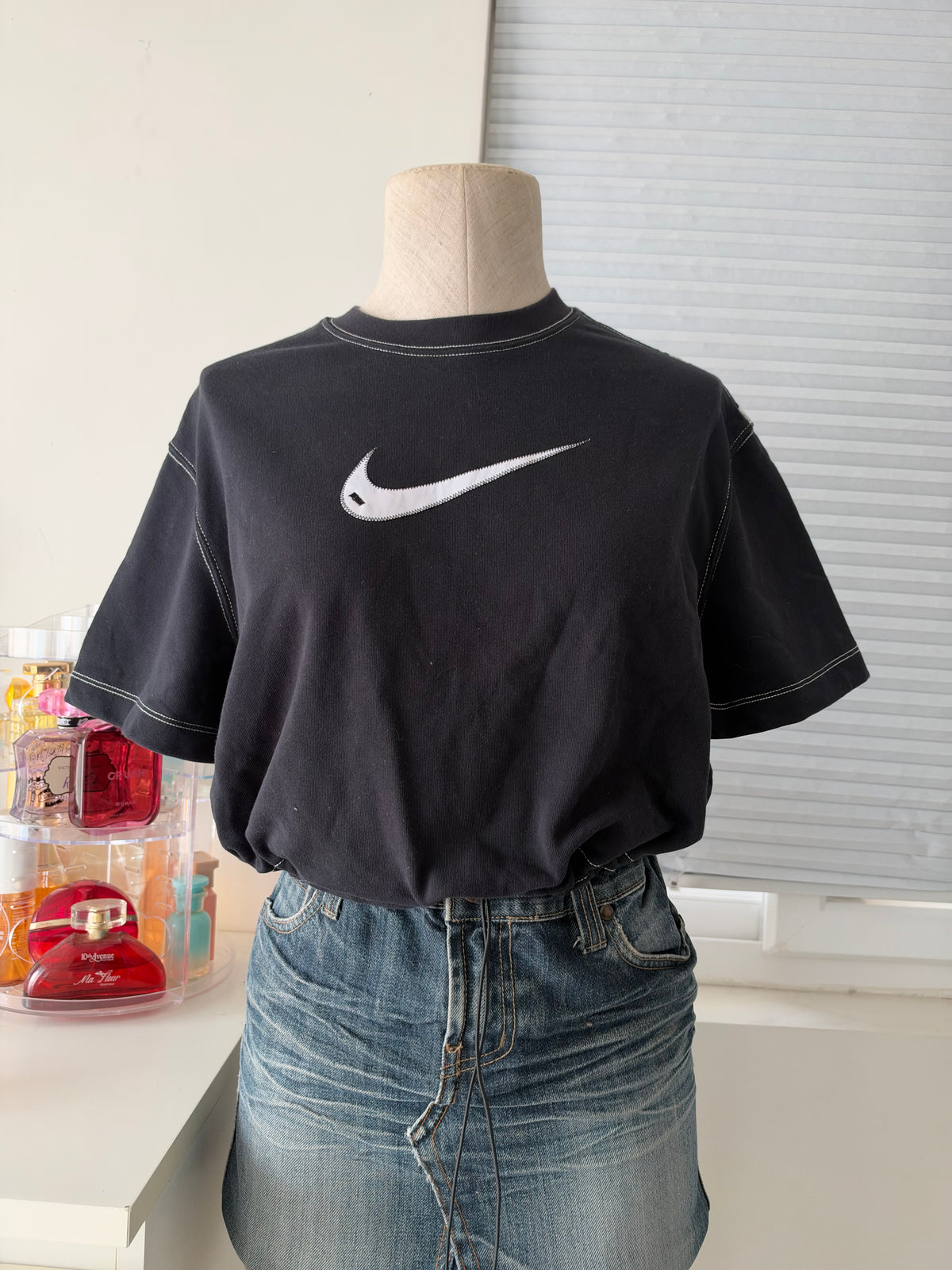 Navy tee