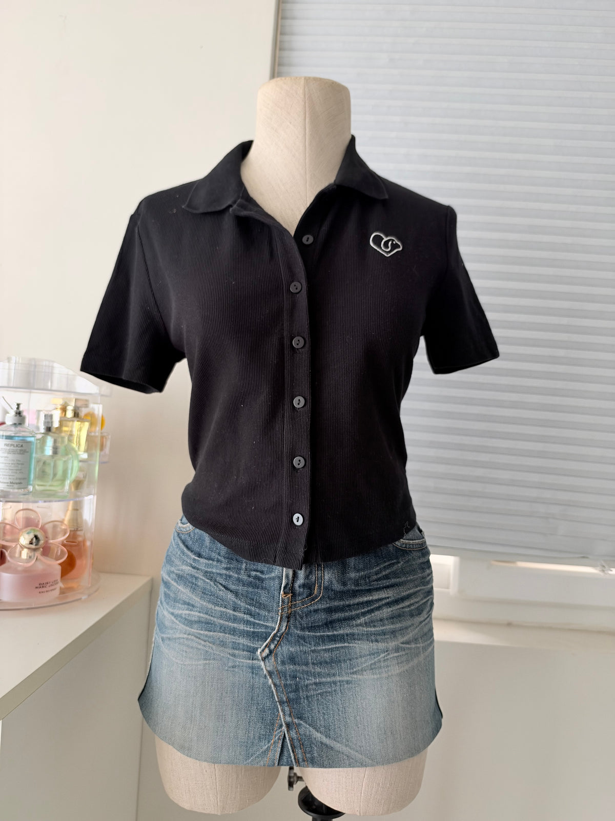 Buttoned tee
