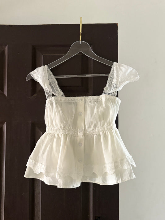Lucy top in white