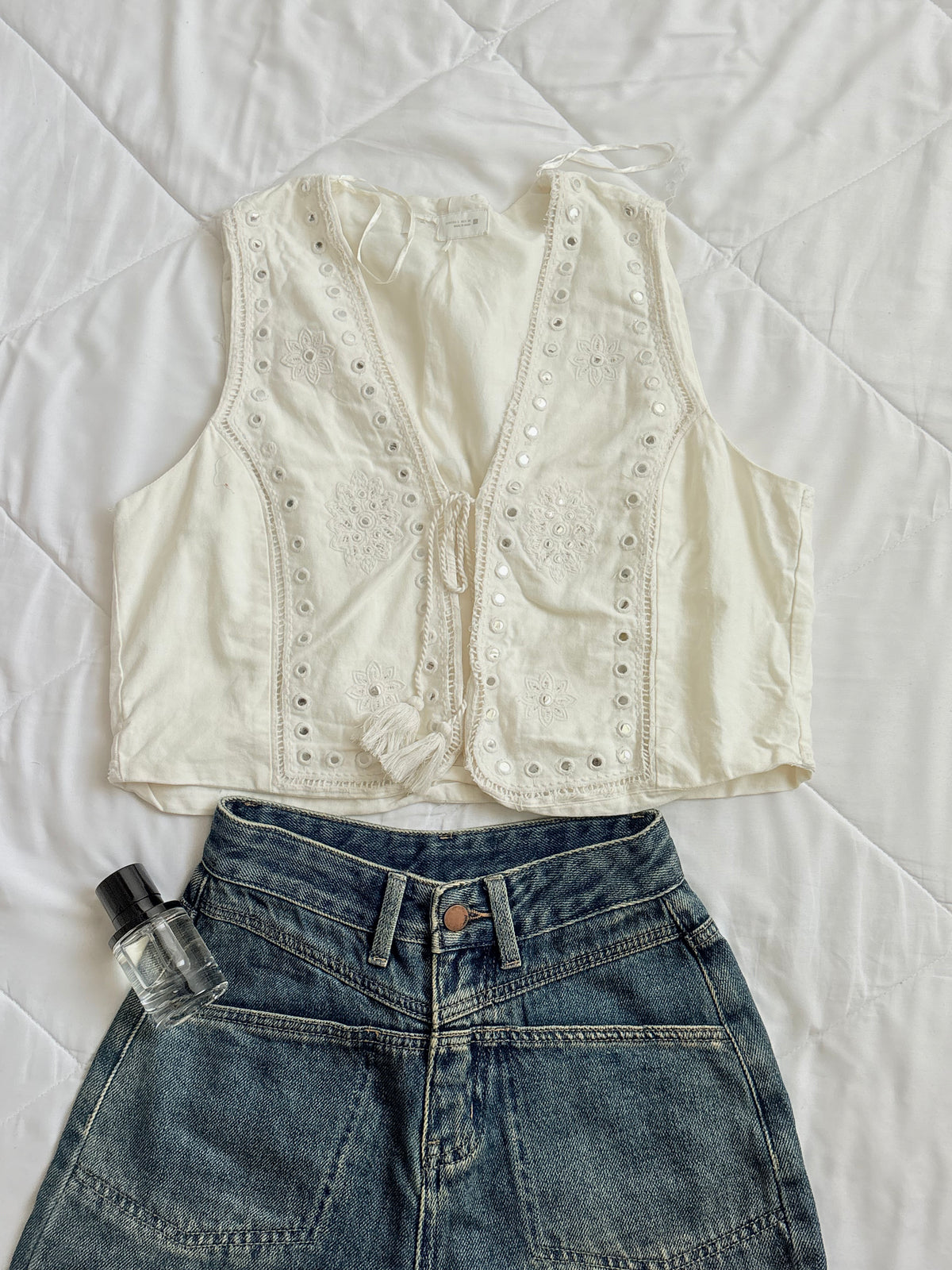 Mirrored vest