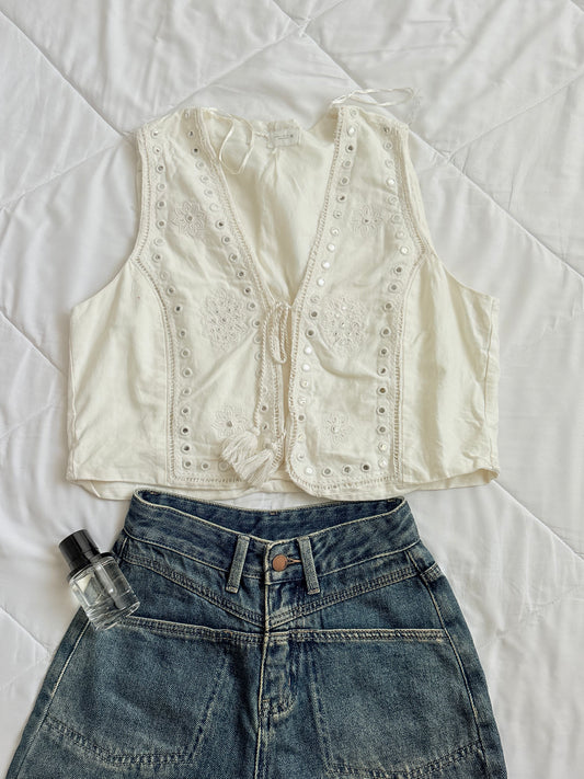 Mirrored vest
