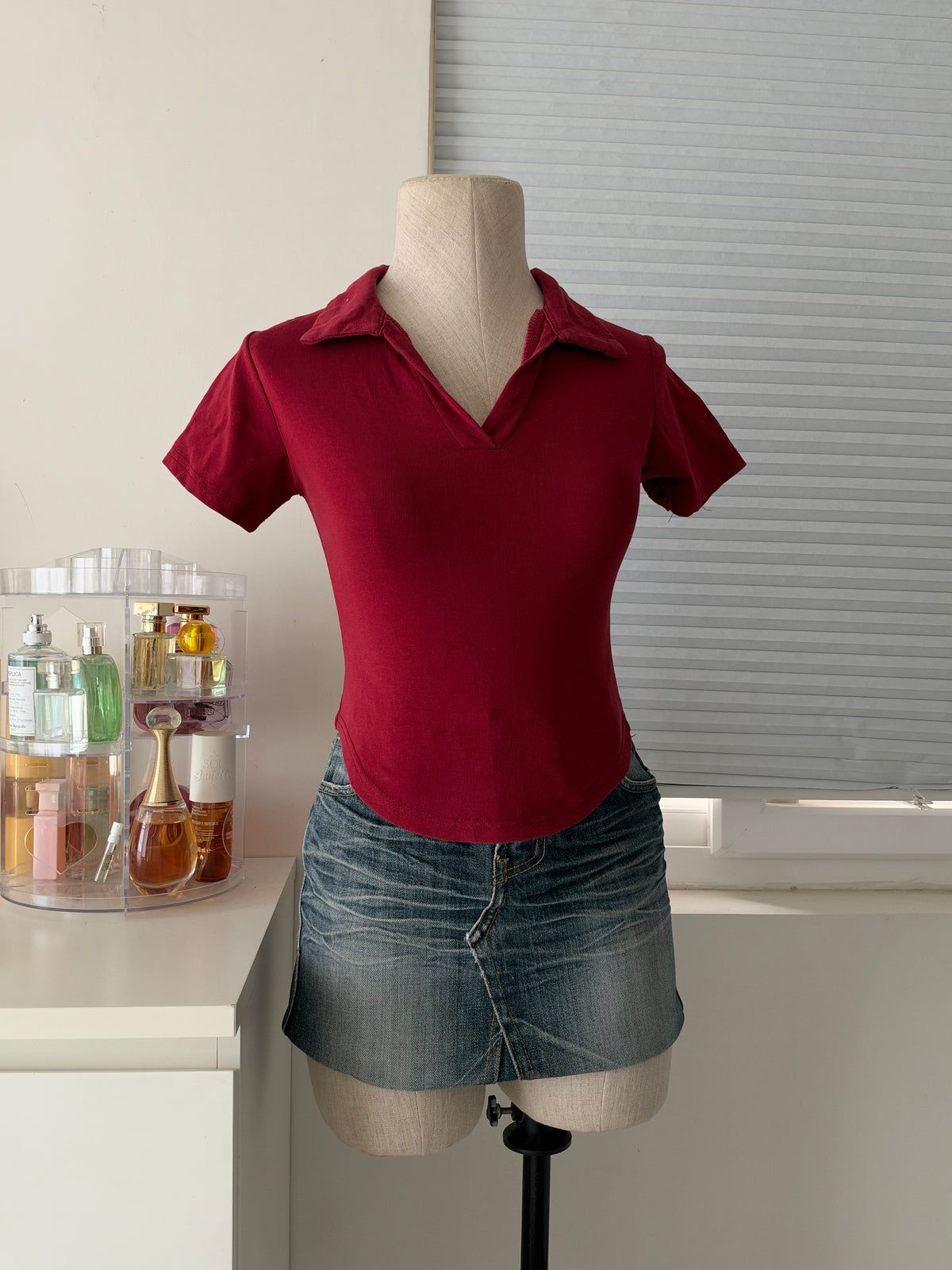 Cherry v neck
