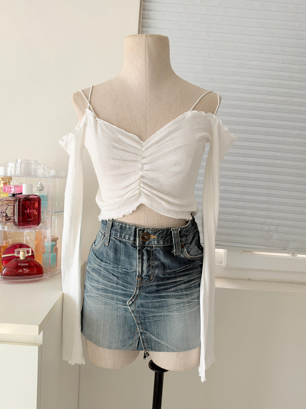 White off shoulder