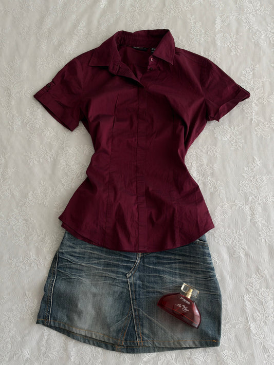 Maroon shirt