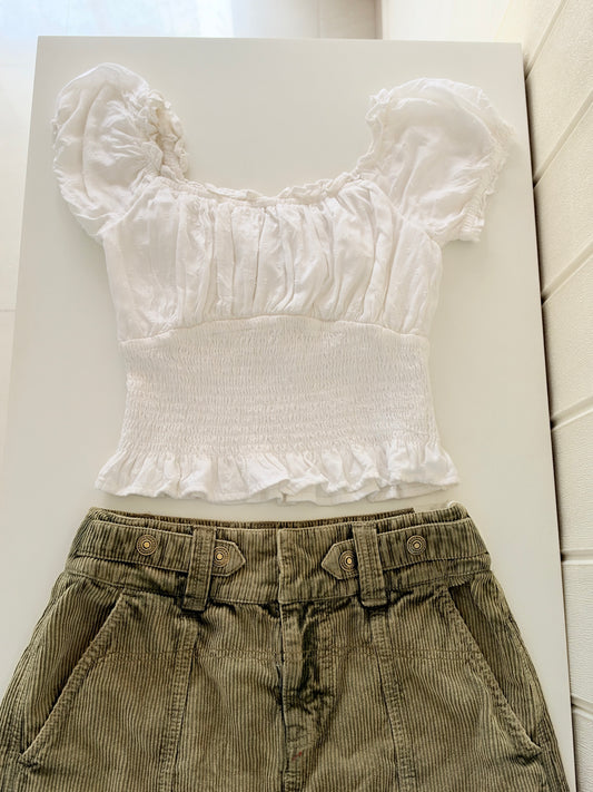 Hollister milkmaid top