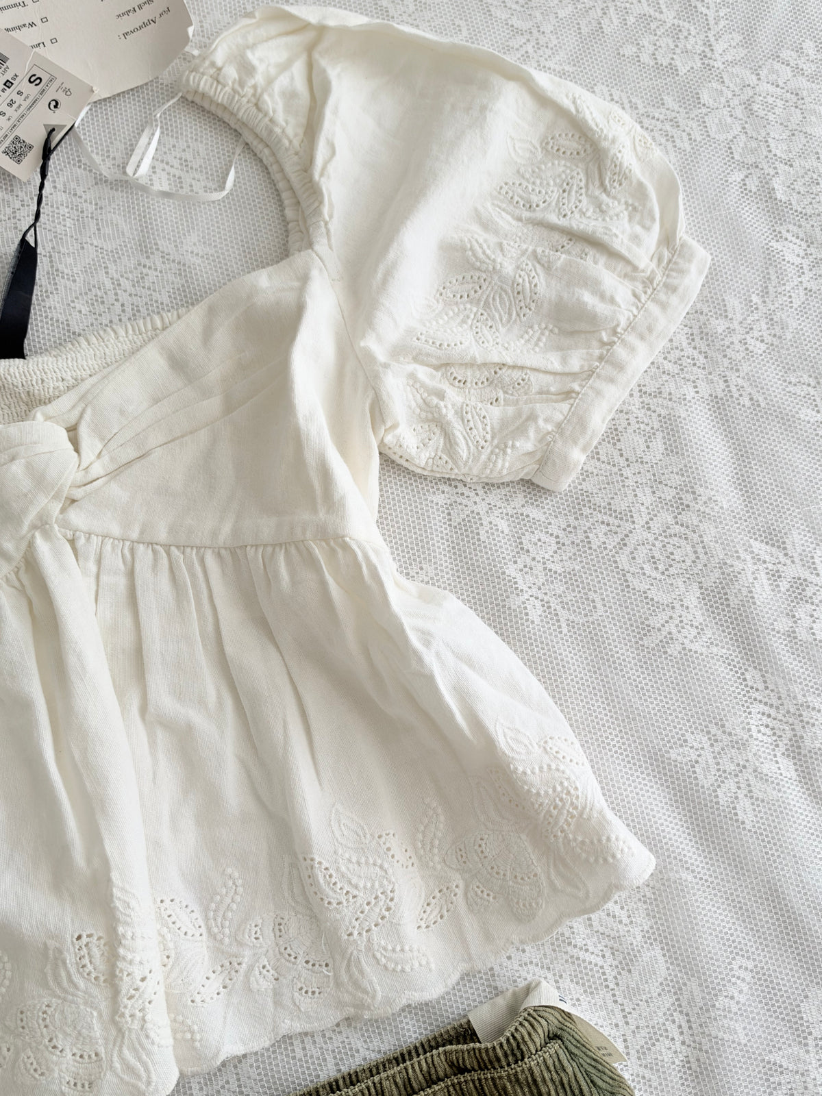 White doll top
