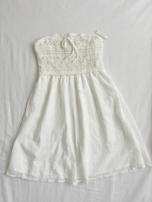 Hollister crochet dress