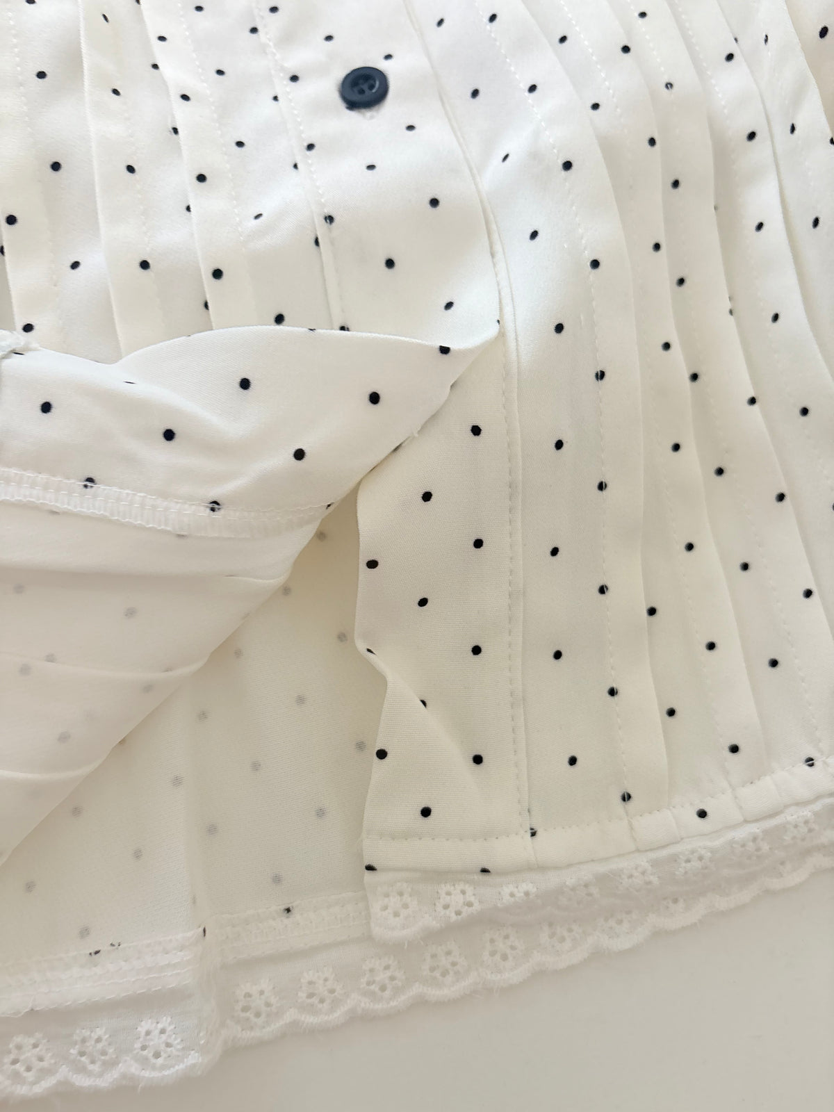 Caroline polka top
