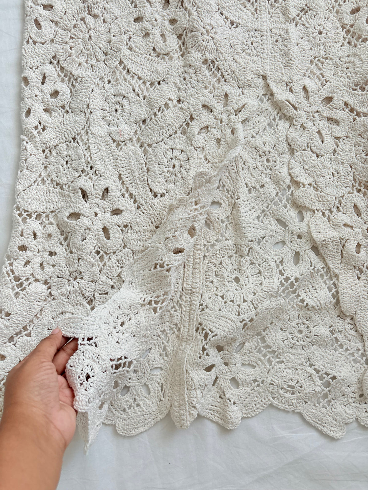 Crochet skirt