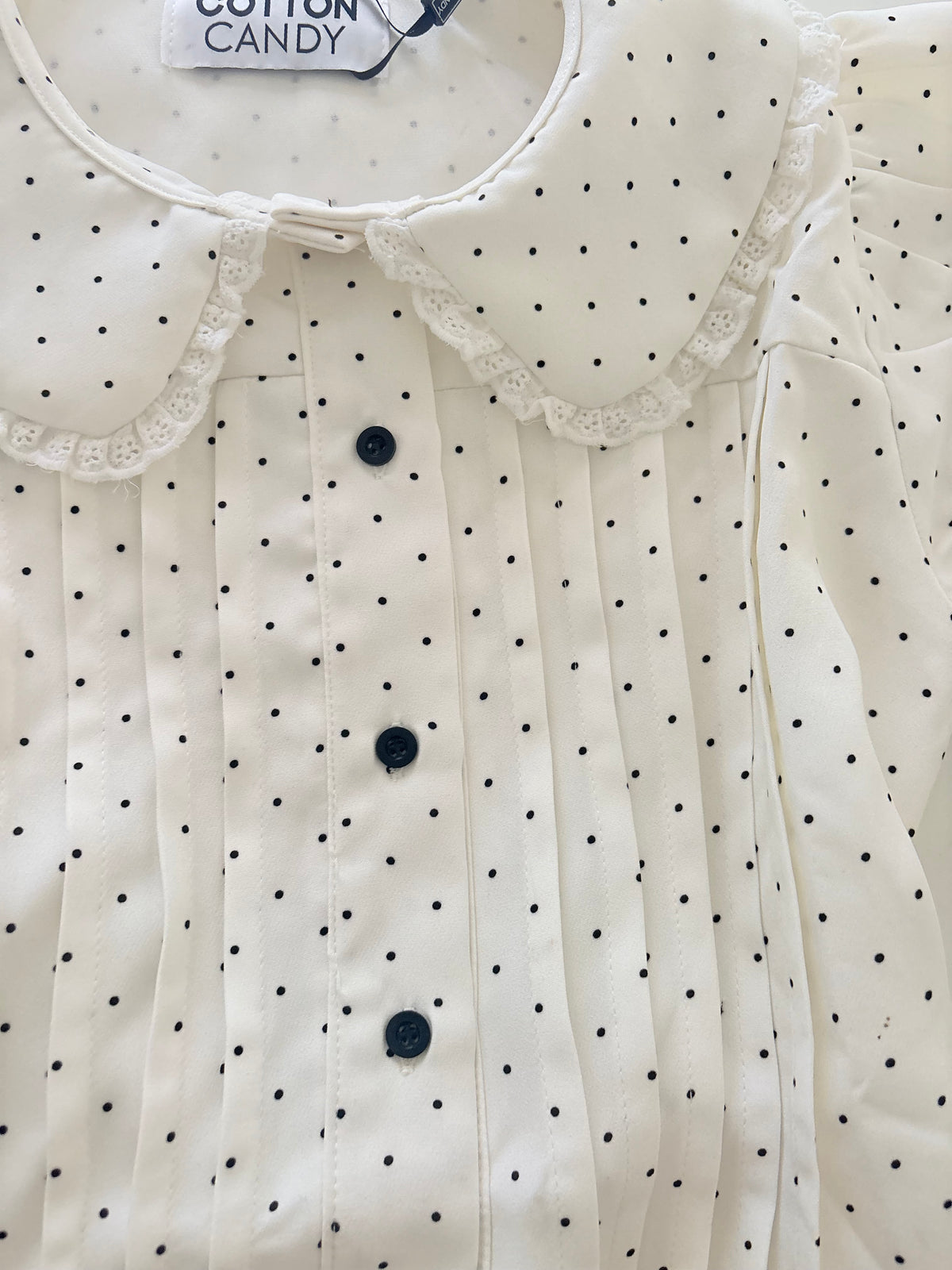 Caroline polka top
