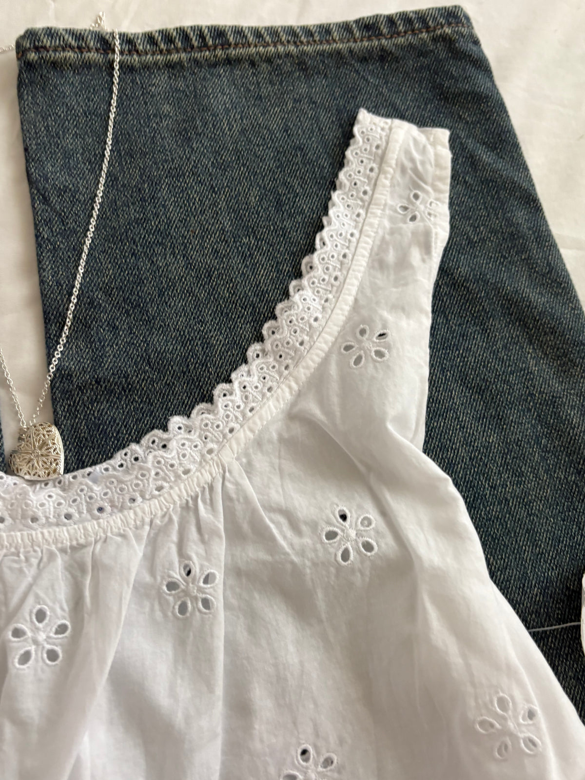 White eyelet