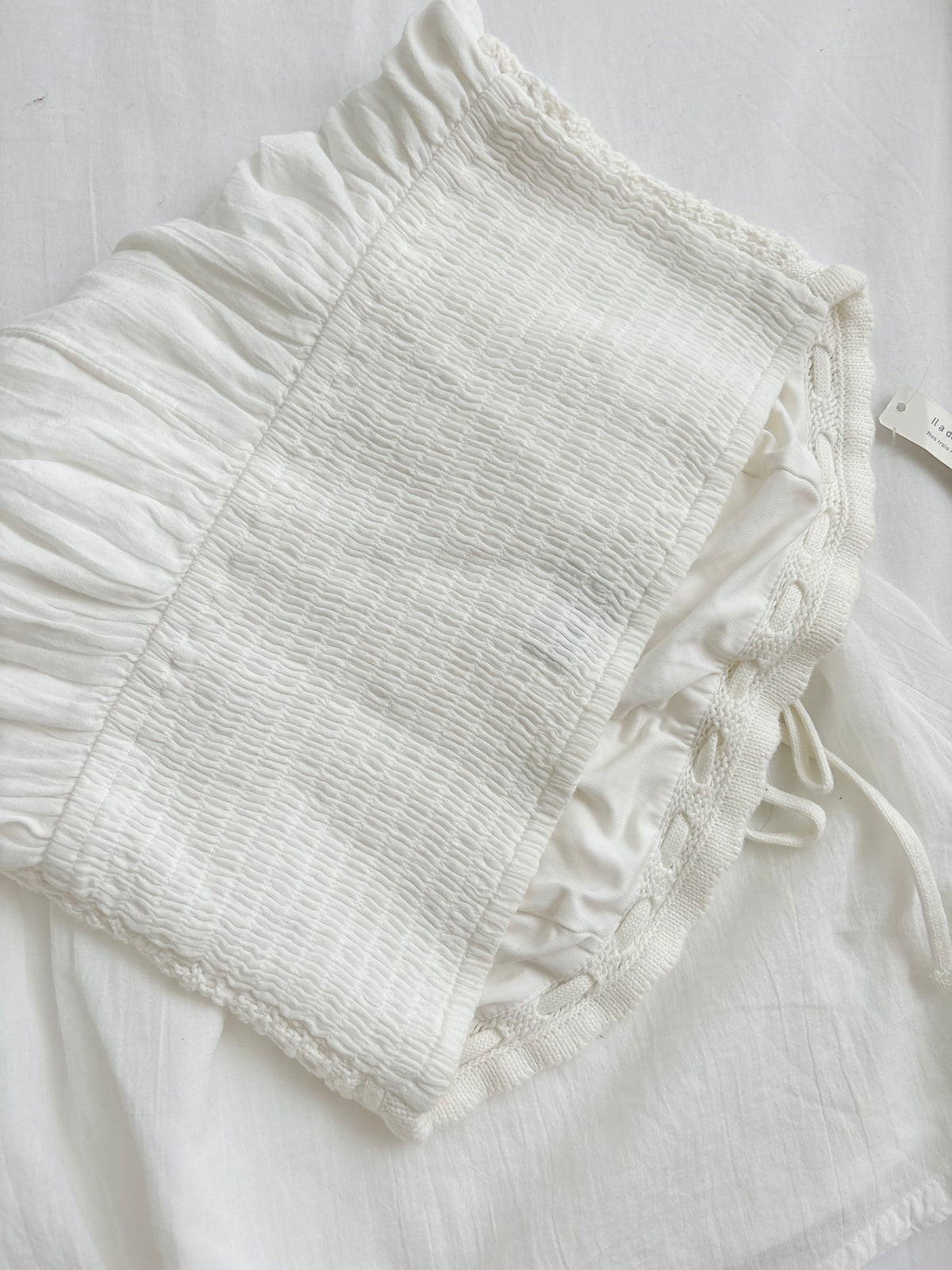 Hollister crochet dress