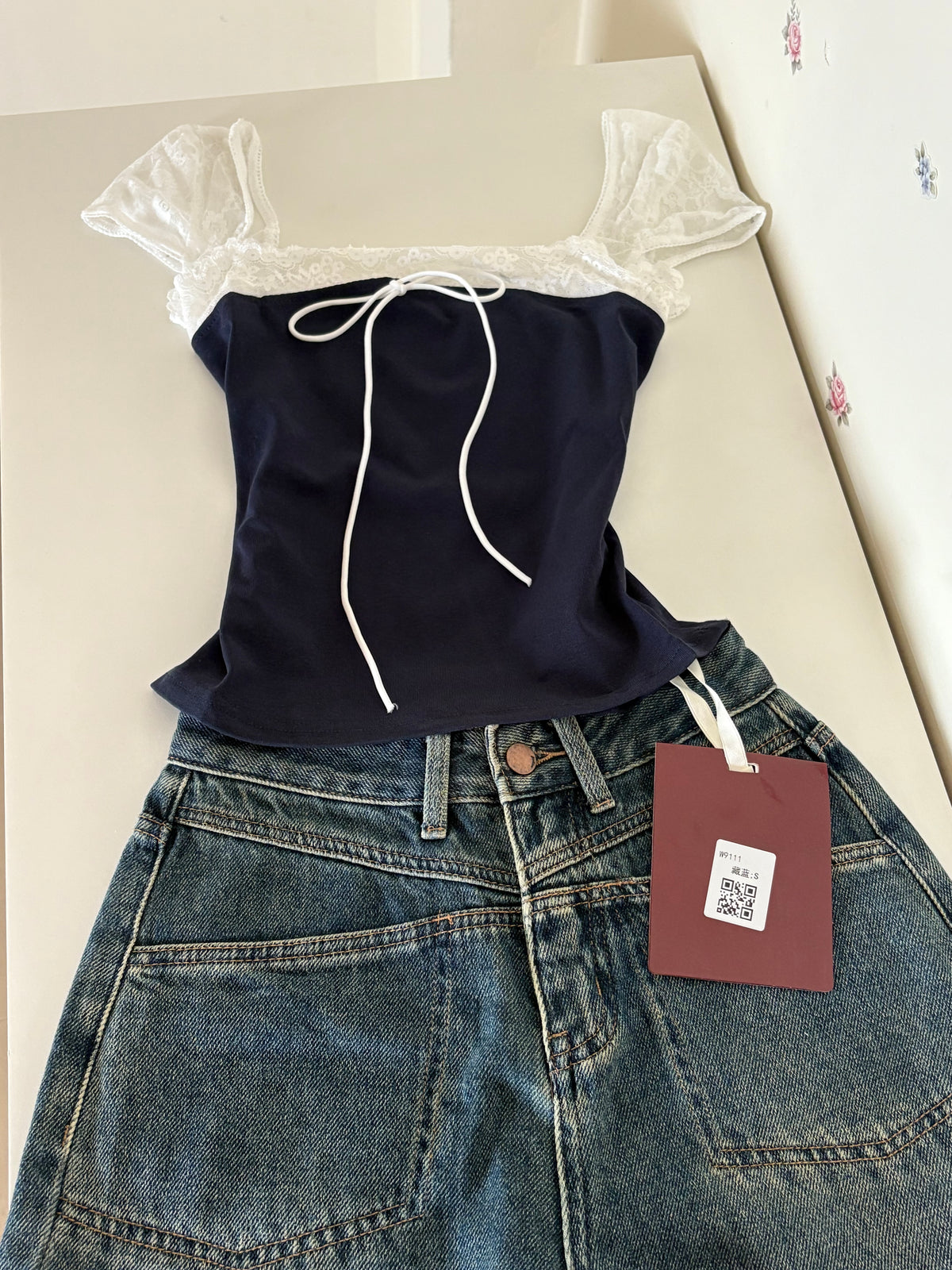 Vivian lace top
