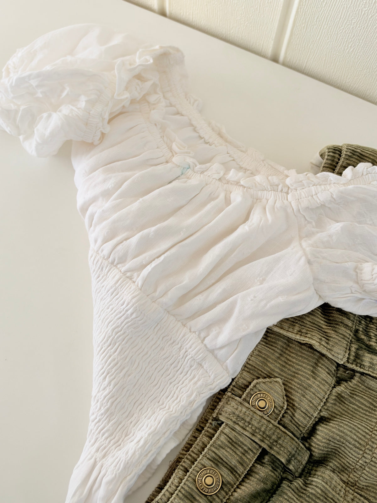 Hollister milkmaid top