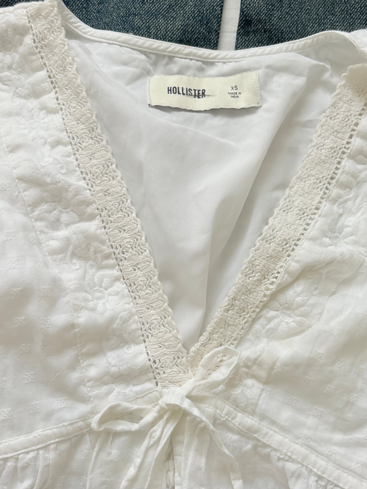 Hollister babydoll top