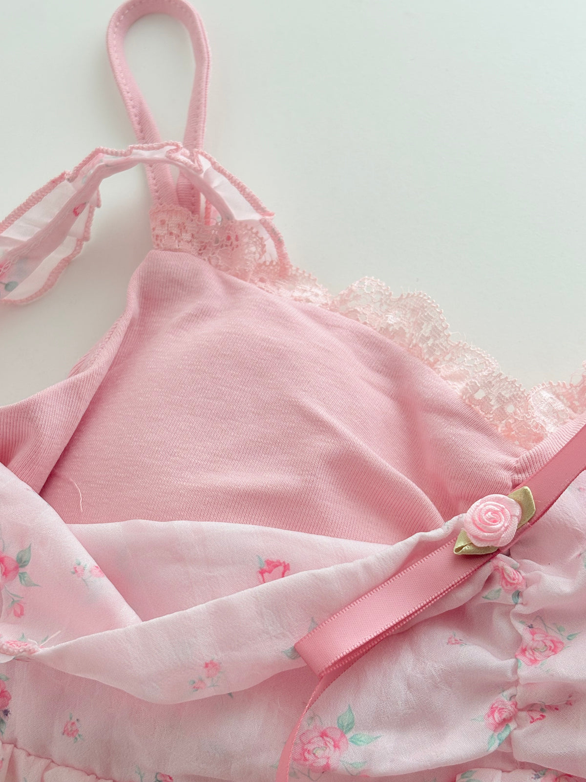 Lily floral pastel top