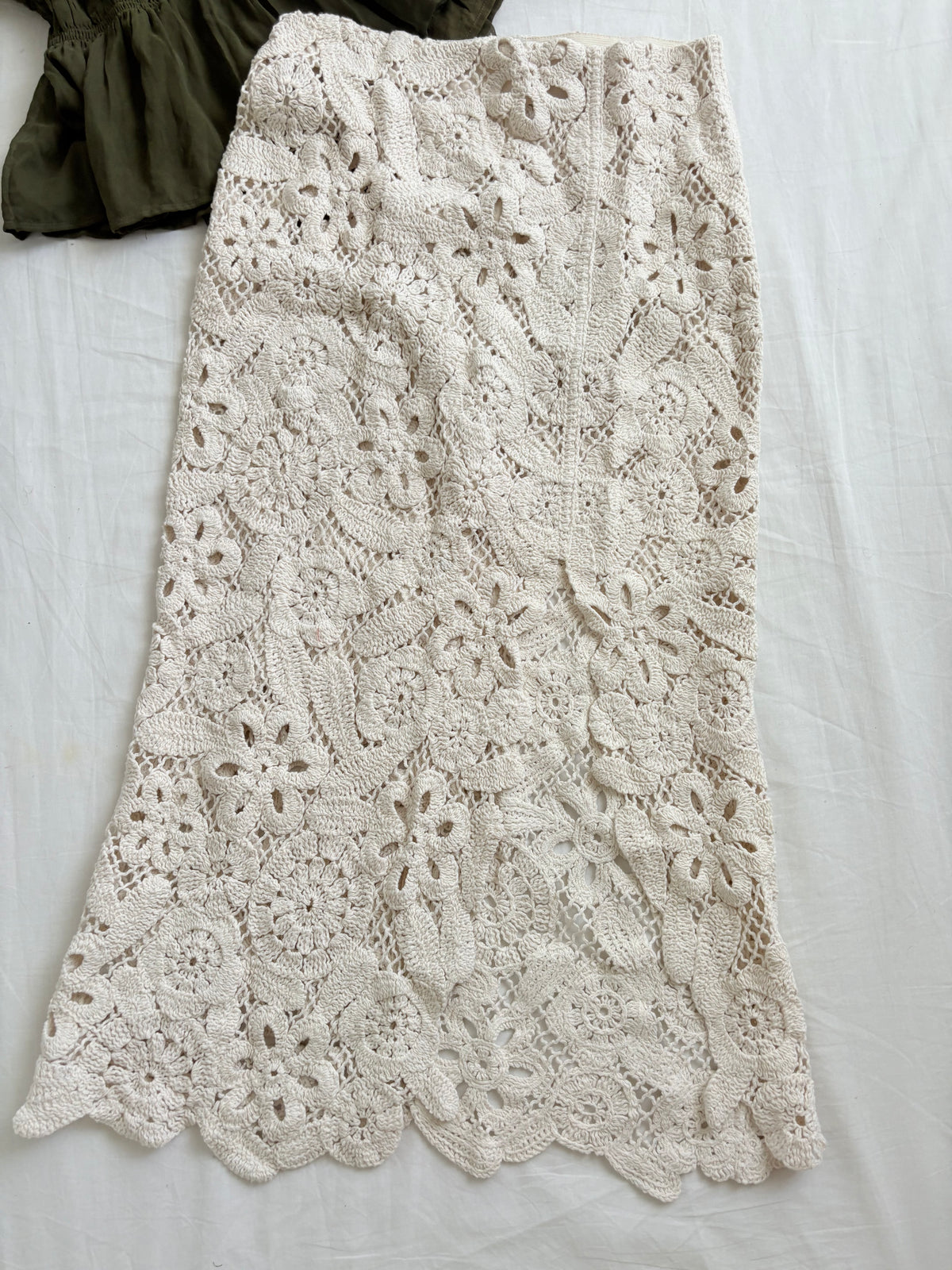 Crochet skirt