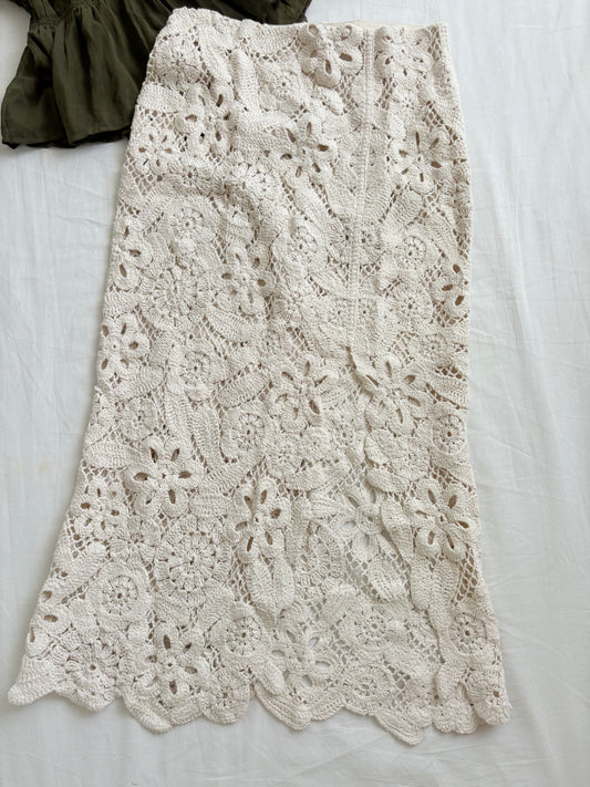 Crochet skirt