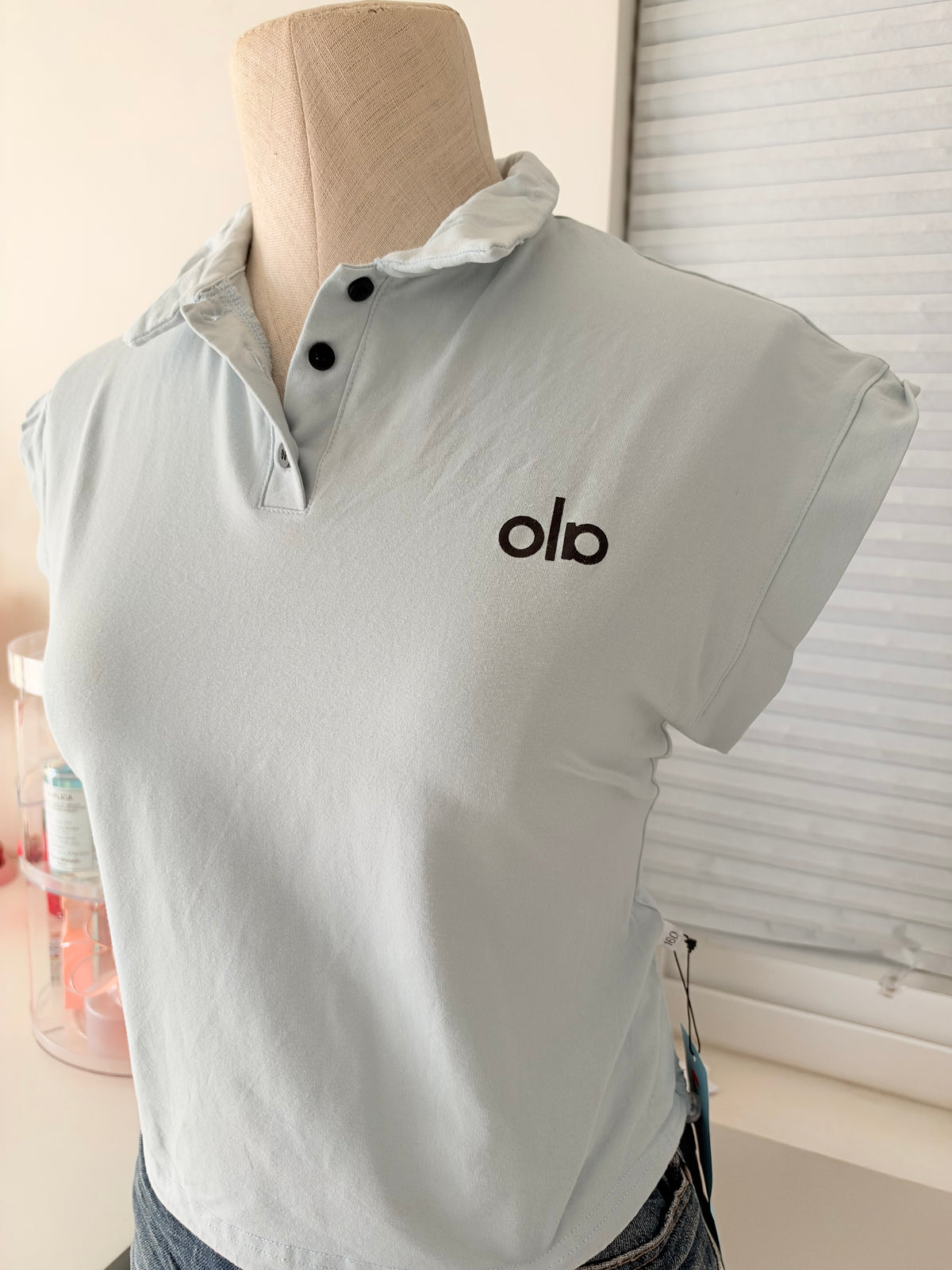 Blue alo top