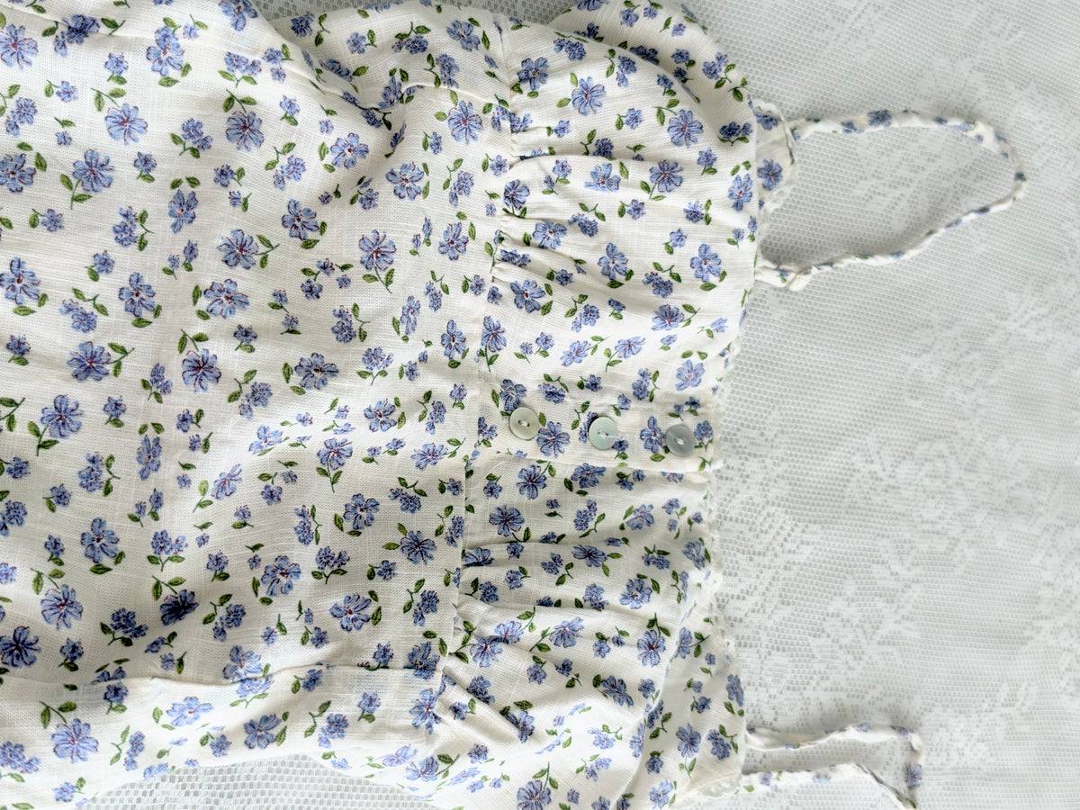 Lavender floral dress
