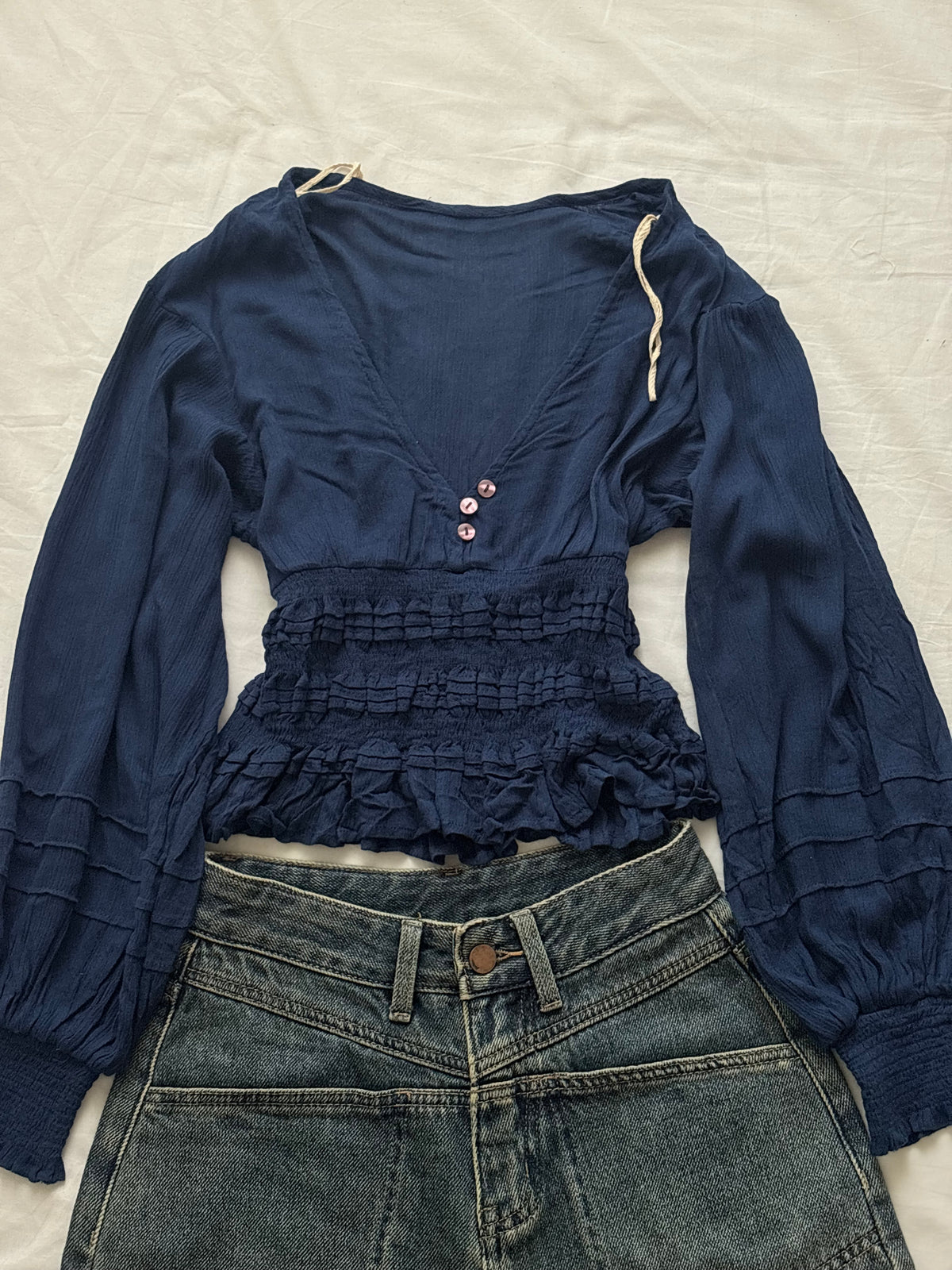 Blue full sleeves
