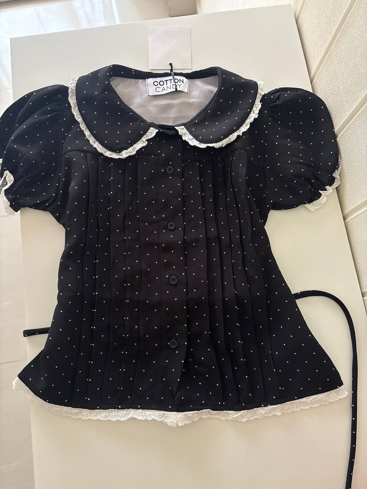 Caroline polka top