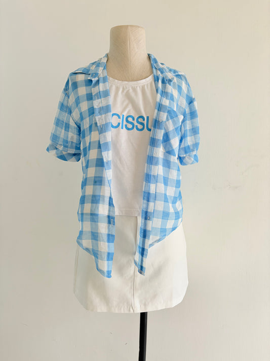 Blue overlay