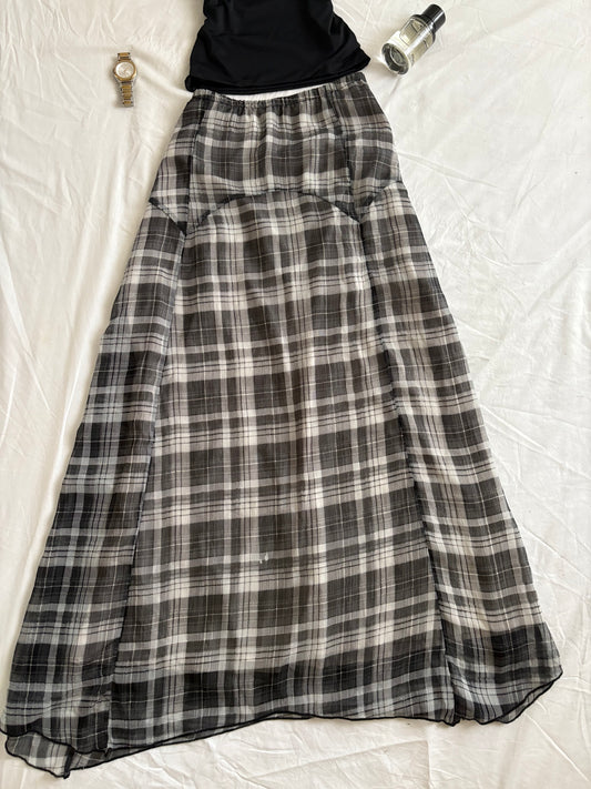 Plaid skirt